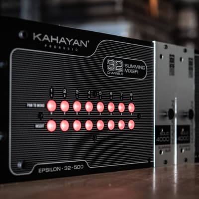 Kahayan Kahayan Epsilon 32-500 with solid 4000 summing bus image 2