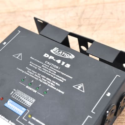 ELATION DP-415 ×2 ADJ's DP-415: 4-Channel Dimmer/Switch Pack