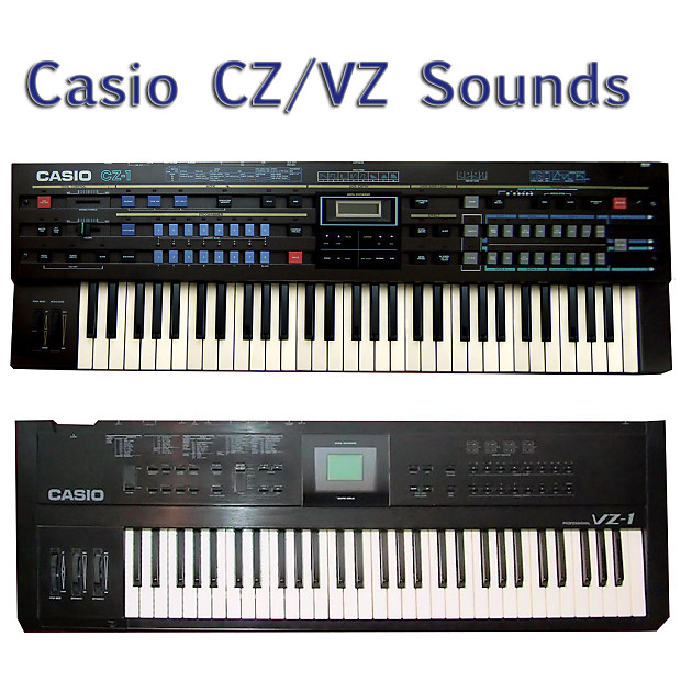 Casio CZ-1, CZ-101, CZ-1000, CZ-3000, CZ-5000, VZ-1, VZ-8m, VZ-10m Sounds image 1