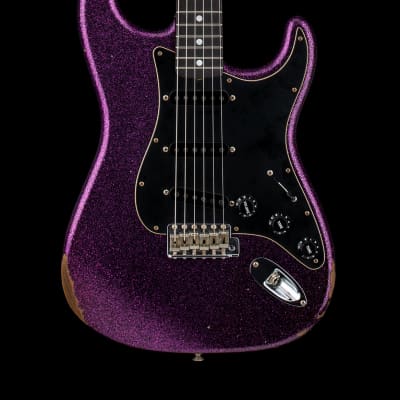 Fender Custom Shop Empire 67 Stratocaster Relic - Magenta Sparkle #74770 image 1