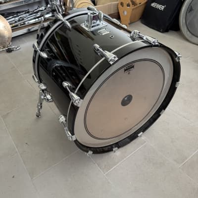 Yamaha Oak custom 22x17 bass drum - Musashi black image 5