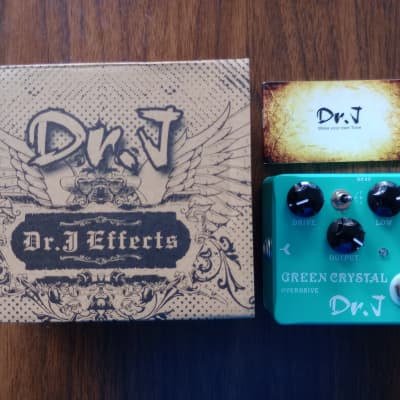 Reverb.com listing, price, conditions, and images for dr-j-green-crystal-overdrive