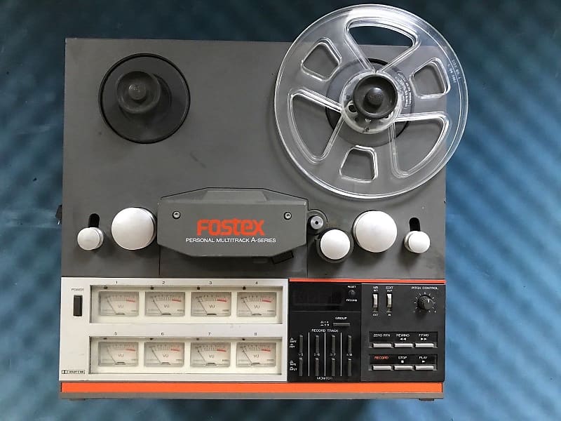 Fostex A8 A-8 LR 8 Track Reel To Reel Tape Recorder