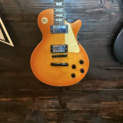 Glen Burton Les Paul - Orange Burst image 2