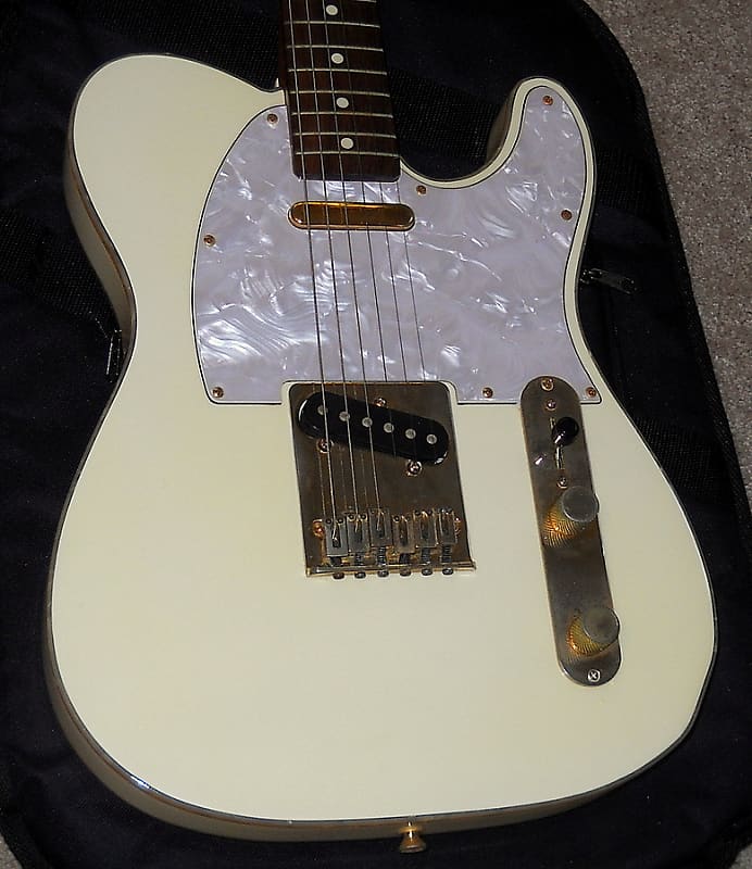 Fender 50th Anniversary Custom Telecaster 1995 Vintage White | Reverb