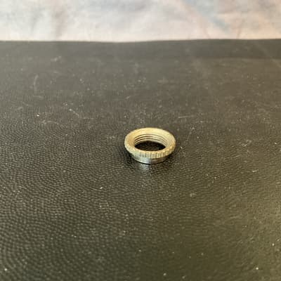 Gibson Vintage 1961 Gibson Nickel 3 Way Switch Nut ES-335 175 125 SG 1962 1963 1964 1965 1960's image 1