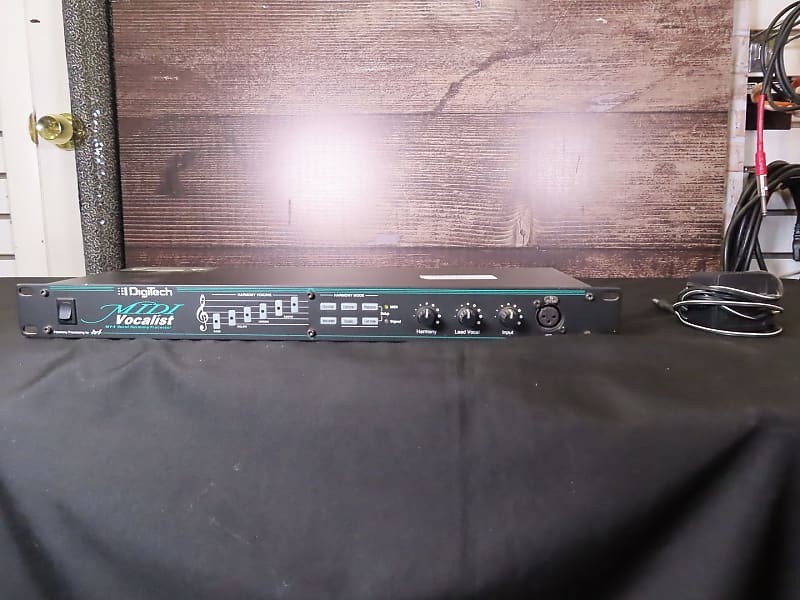 DigiTech MIDI VOCALIST MV5 VOCAL HARMONY PROCESSOR Multi Reverb