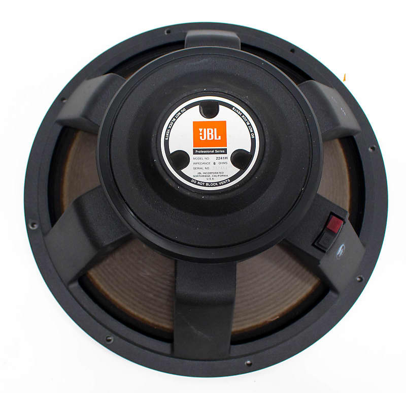 【美品】JBL 2241H 8Ω 18インチ ウーファー 許容入力600W Yahoo!オークション -「jbl 2241」の落札相場・落札価格