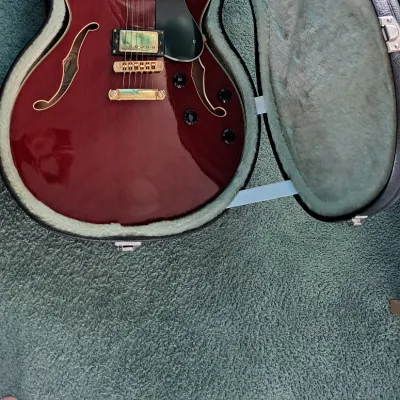 Washburn HB35-Hollowbody Wine Red for sale