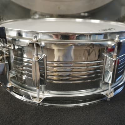 Excel Percussion Snare Drum 5.5" x 14" - Chrome image 5