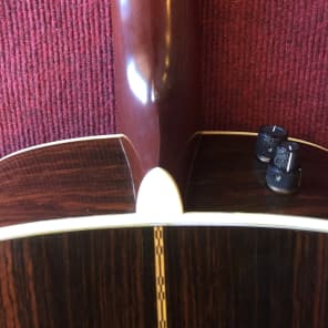 Martin B40 Acoustic Electric Bass 1989 Spruce/Rosewood image 6