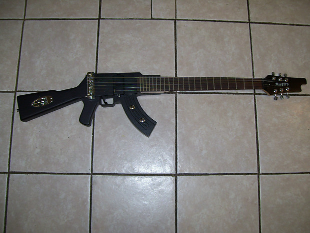 Electric Guitars For Sale - Firehawk AK 47 Machine Gun