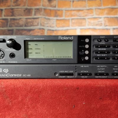 Roland SC-88 PRO Sound Canvas MIDI Sound Module | Reverb