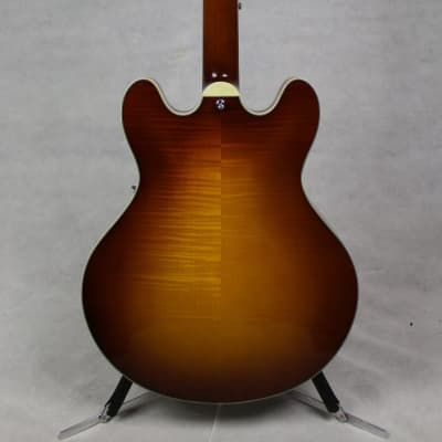 Eastman T486-GB Thinline Electric Guitar Goldburst w/ Case image 5