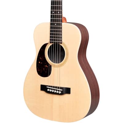 Martin LX1REL X Series Little Martin With Rosewood HPL Left-Handed Acoustic-Electric Guitar Regular Natural image 1