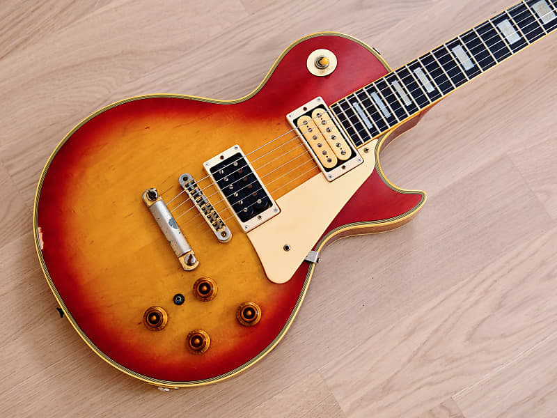 グレコEG800C 1977 Greco EG800C Custom Vintage Electric Guitar Cherry