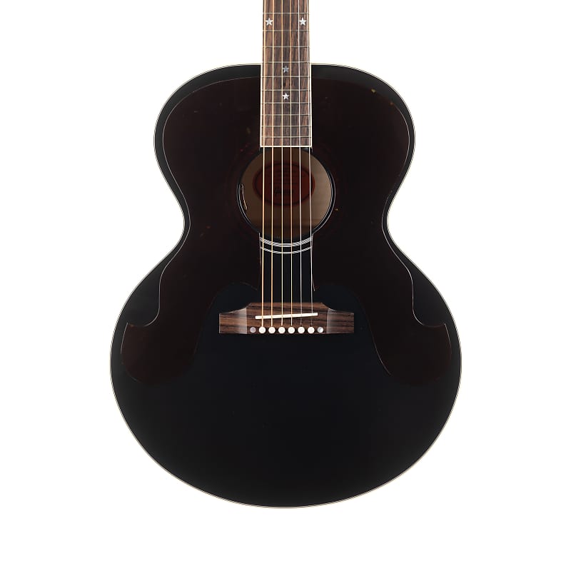 Gibson Custom Everly Brothers J-180 Acoustic Electric - Ebony | Reverb