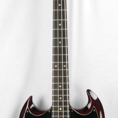RARE 1969 Gibson EB-0 LEFT-HANDED Bass w OHSC! Double-Pickguard Lefty! Vintage image 8