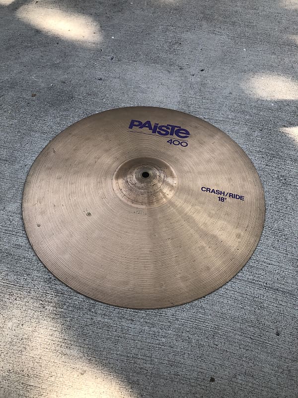 Paiste 400 deals crash ride 18