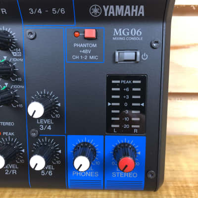 Yamaha MG-06 6-Channel Mixer image 6