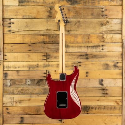 Fender Limited Edition Mahogany Blacktop Stratocaster HH Crimson Red image 6