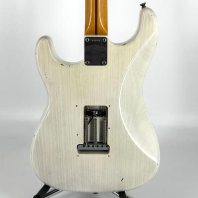 2006 Fender Custom Shop ’56 Stratocaster Relic – White Blonde image 10