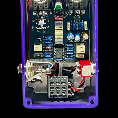 Clone Precision Drive Nano Attack Overdrive Boost with channel switching 2022 Purple image 4