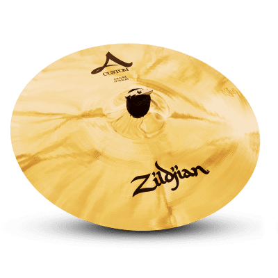 Zildjian A20515 17" A Custom Crash Brilliant Drumset Cymbal with Low to Medium Pitch image 2
