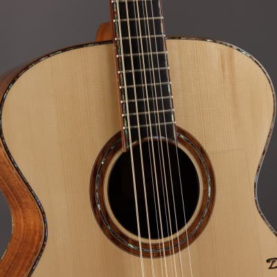2021 Maestro 8-String Baritone, Koa/Adirondack Spruce image 22