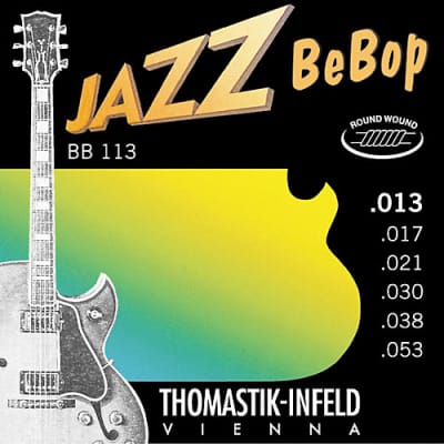 Thomastik Infeld BB113 Jazz BeBop Round Wound Electric Guitar Strings 13-53 image 1