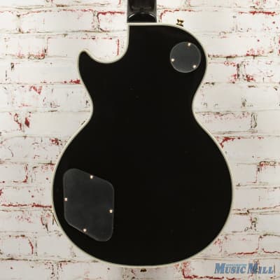USED Epiphone Les Paul Custom Electric Guitar, Ebony image 6