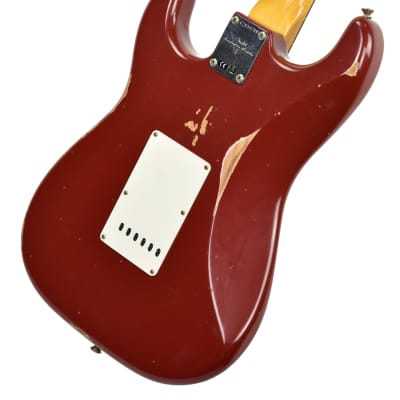 2018 Fender Custom Shop 1961 Stratocaster Relic in Cimarron Red image 9