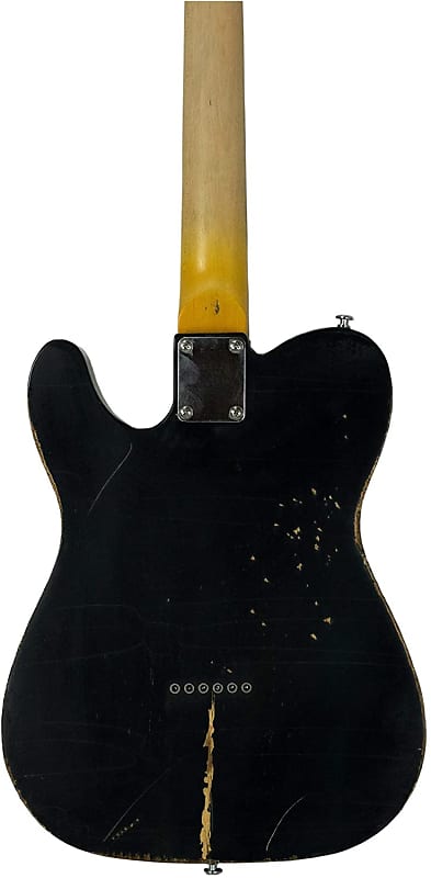 Sawtooth ET Relic Electric Guitar, Black Retro Pack