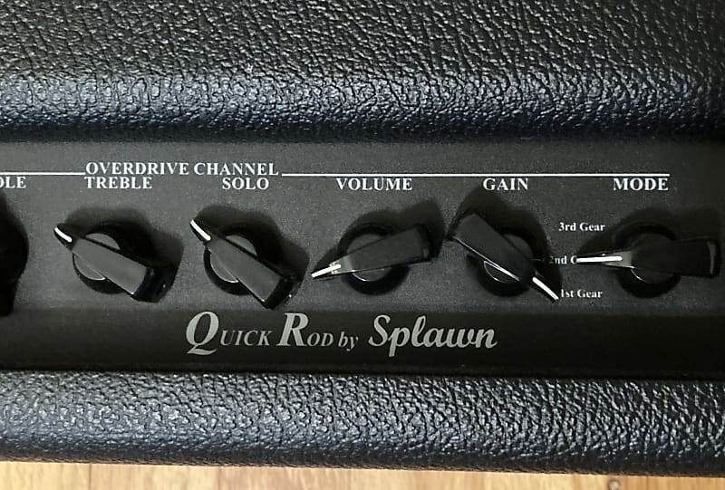 Splawn Quick Rod 100 W Tube Head, Cover, CLEAN | Reverb