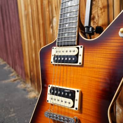 Dean USA Time Capsule ML - Trans Brazilia 6-String Electric Guitar w/ Hard Case (2023) image 7