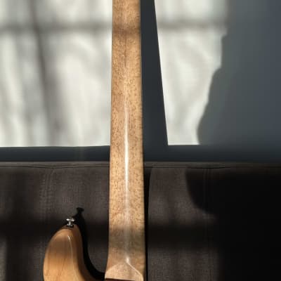 Regenerate Guitar Works VRB 5 String Fretless 2011 - Natural Gloss image 5