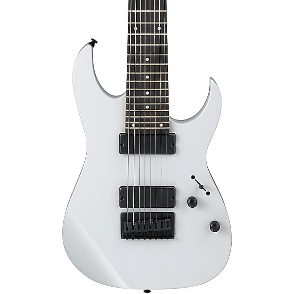 Mint Ibanez RG8 8-String Electric Guitar - White image 1
