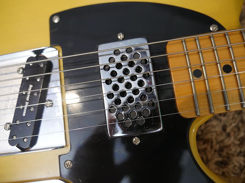 Grass Roots by ESP Mini T-Style Travel Guitar w/ Fender Gig