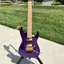 ESP USA M-7 Purple Sparkle Floyd Rose