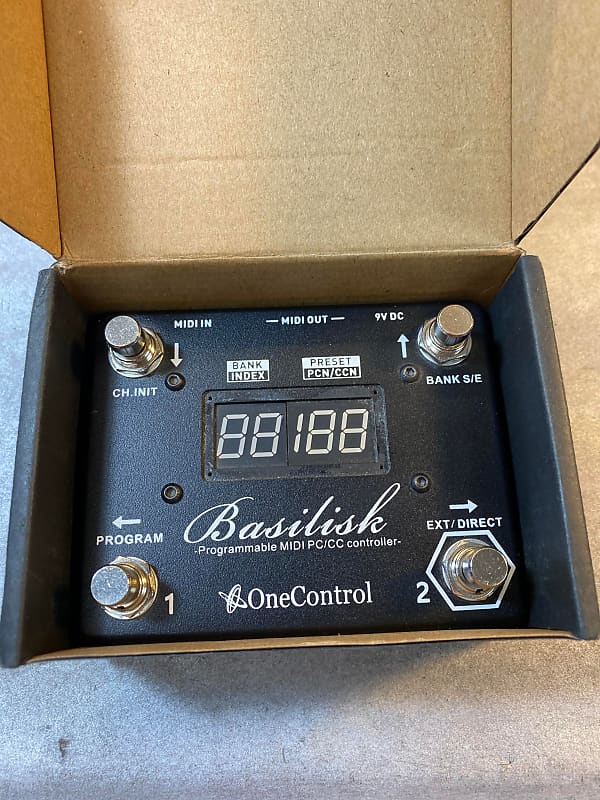 One Control Basilisk 2010s Black | Reverb