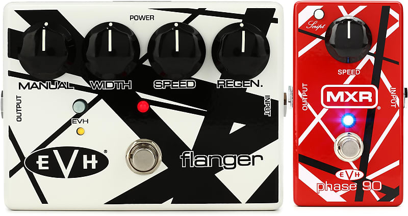 MXR EVH117 Eddie Van Halen Flanger Pedal Bundle with MXR EVH