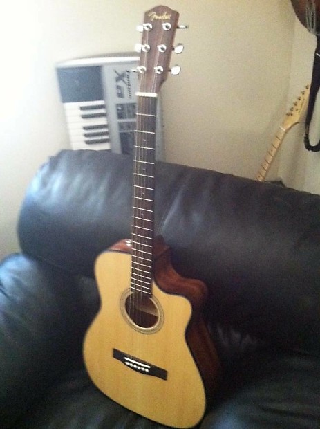 Fender CF-100 ce Acoustic / Electric Guitar | Reverb