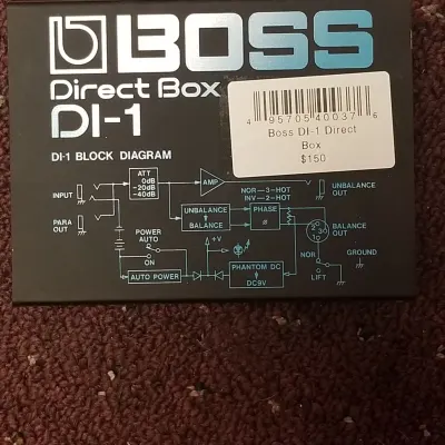 Boss DI-1 Direct Box