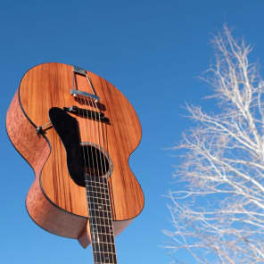 Wide Sky Guitars: PL1, a Gibson L1 replica, 2018 Antique Natural image 6