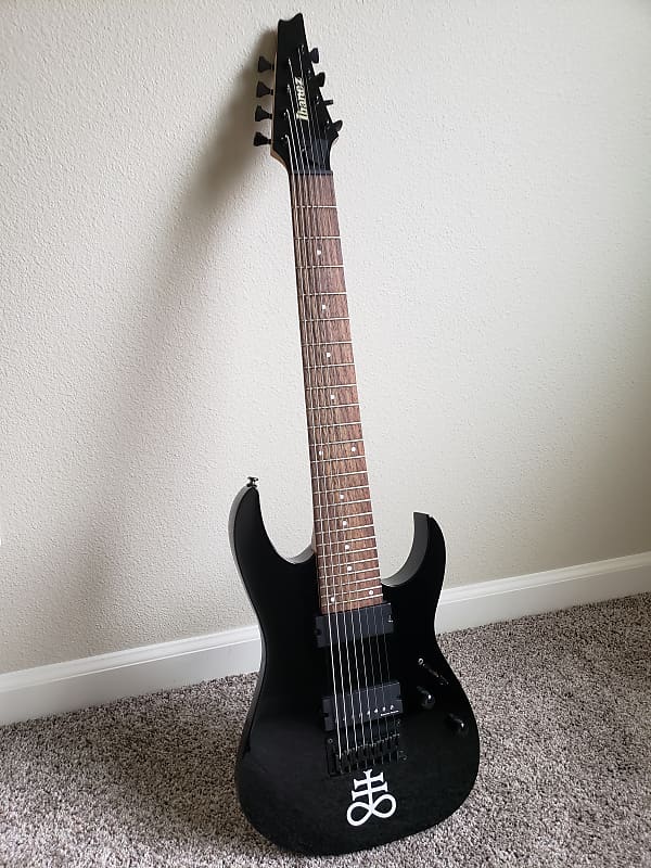 Ibanez RG8 2017 Black w/ mods | Reverb