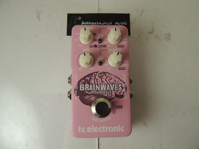 TC Electronics Brainwaves Pitch Shifter Effects Pedal Guitar