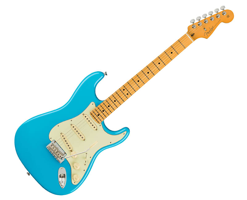 Fender American Professional II Stratocaster - Miami Blue w/ Maple FB image 1