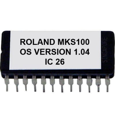 Roland MKS-100 Latest OS v. 1.04 Firmware Upgrade Update eprom MKS100 Sampler Rom