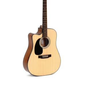 Sigma DMC-1STEL Acoustic Electric Guitar - Spruce/Mahogany - Left Handed image 8