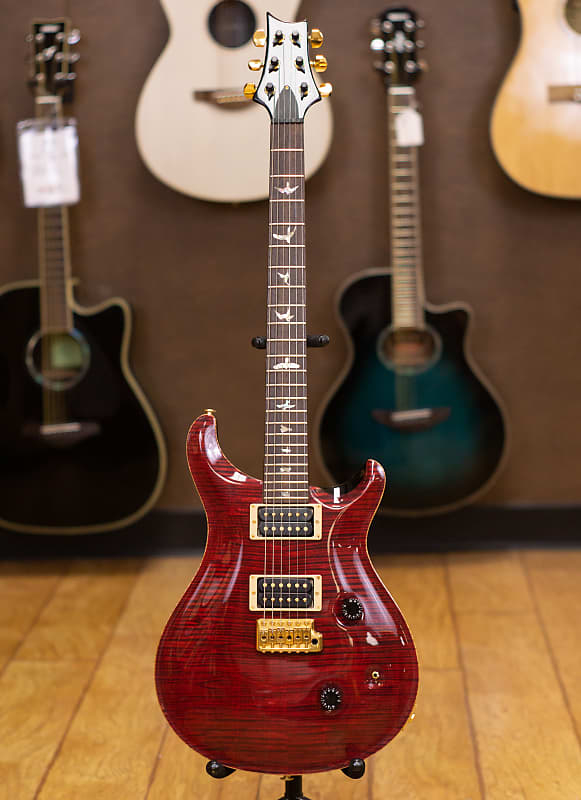PRS Custom 24 Signature Series 1991 - Black Cherry | Reverb
